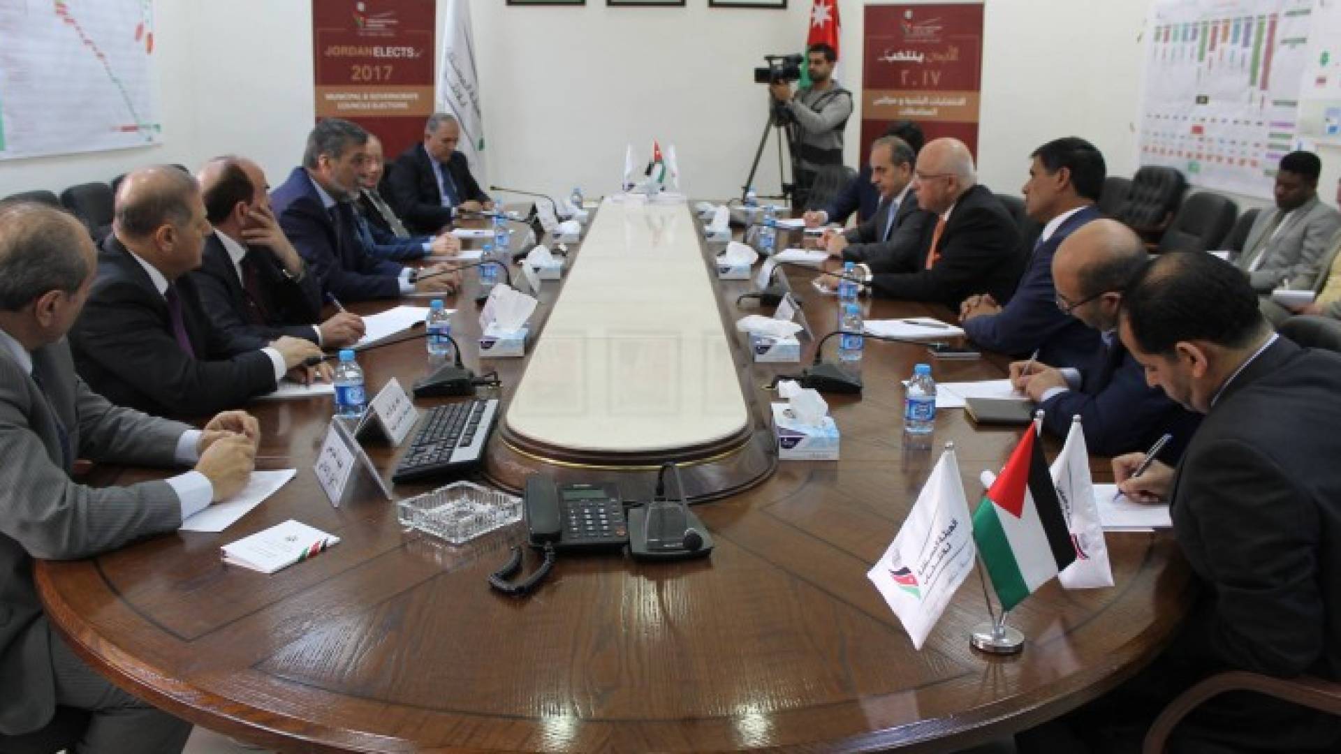 صورة خلال اللقاء