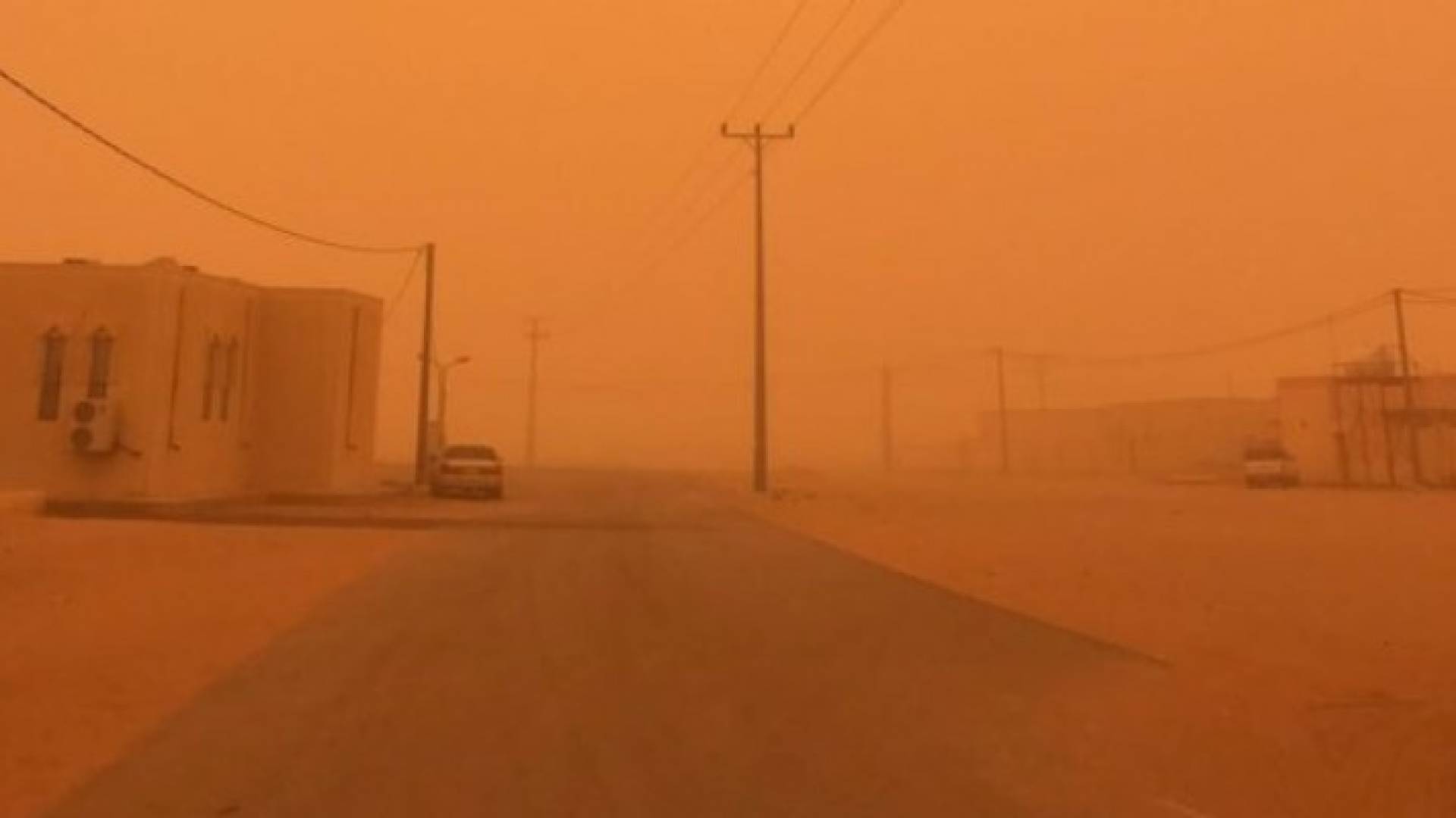 العاصفة مدار تضرب المملكة العربية السعودية  