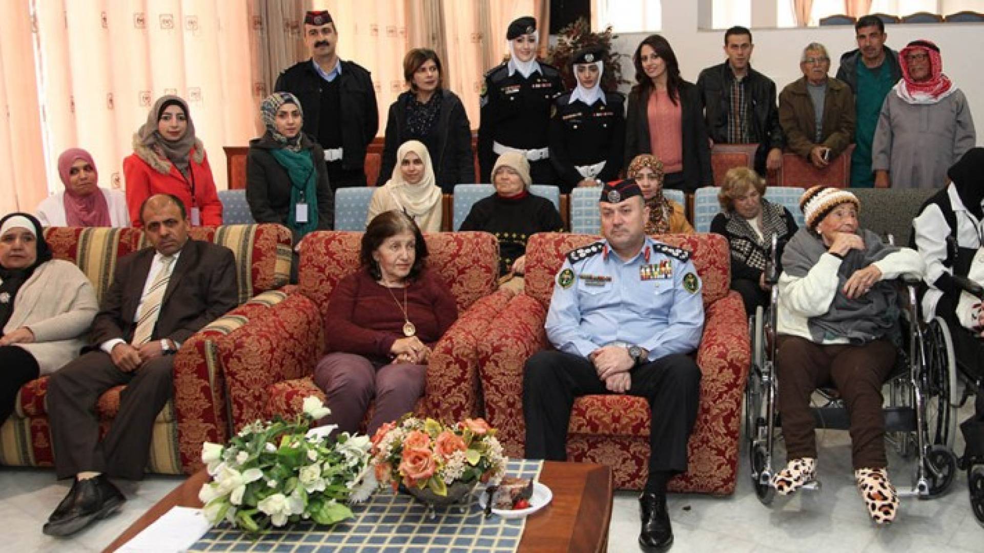 صورة خلال الزيارة 