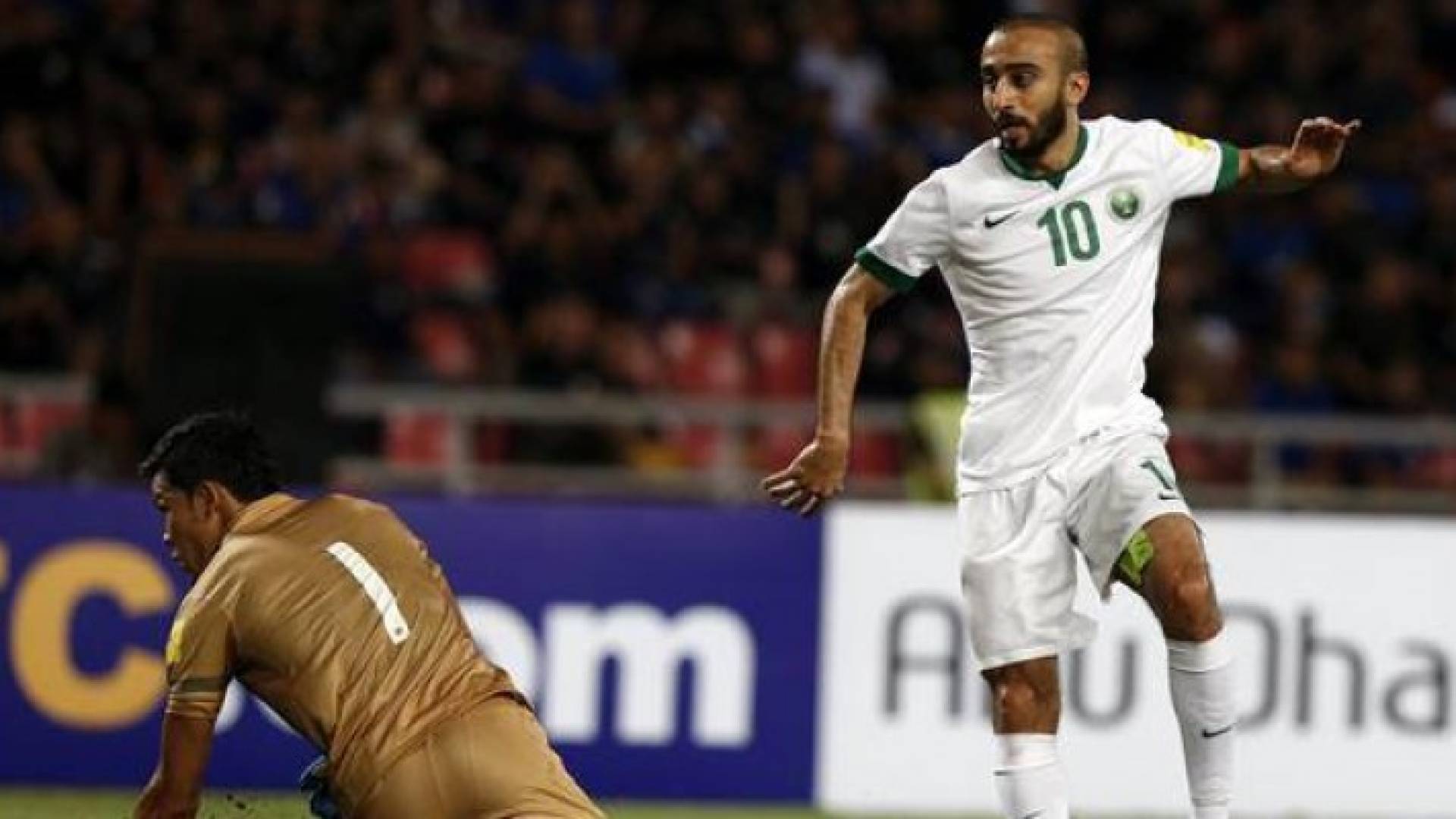 جانب من المباراة