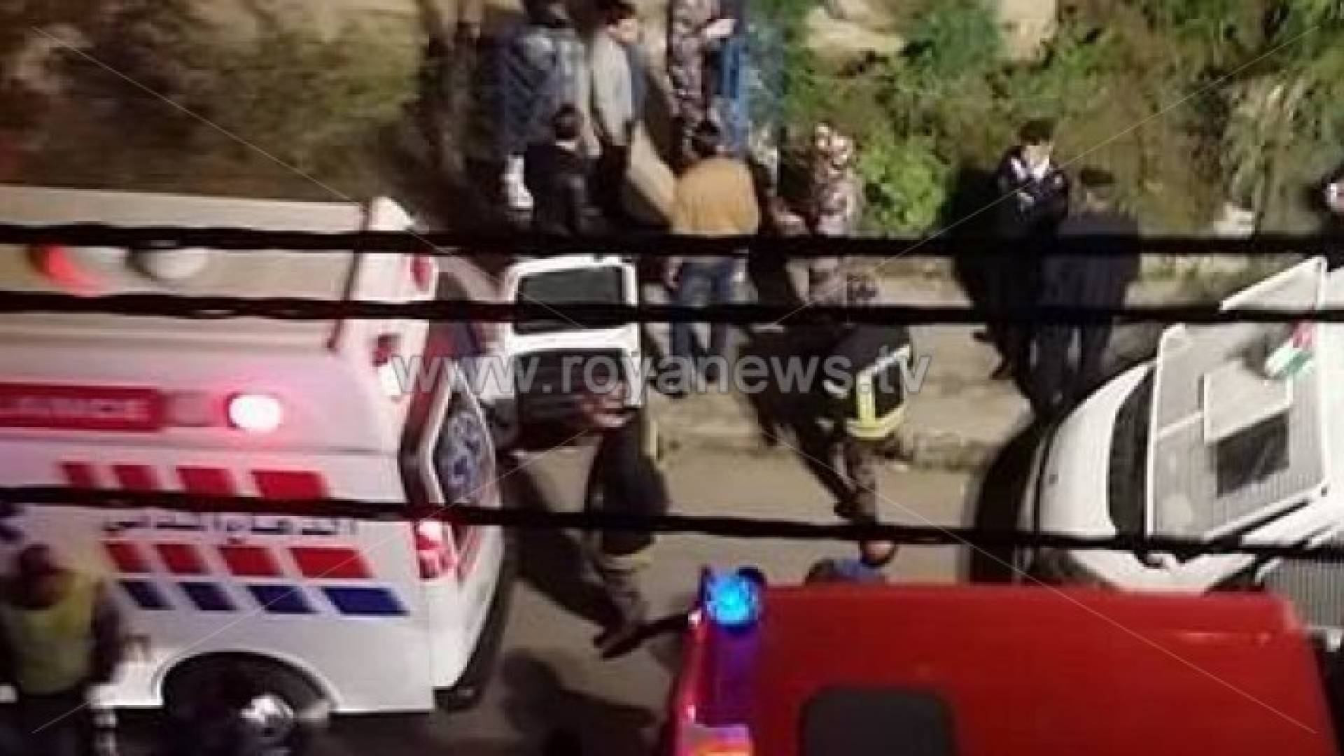 صورة من مكان الجريمة