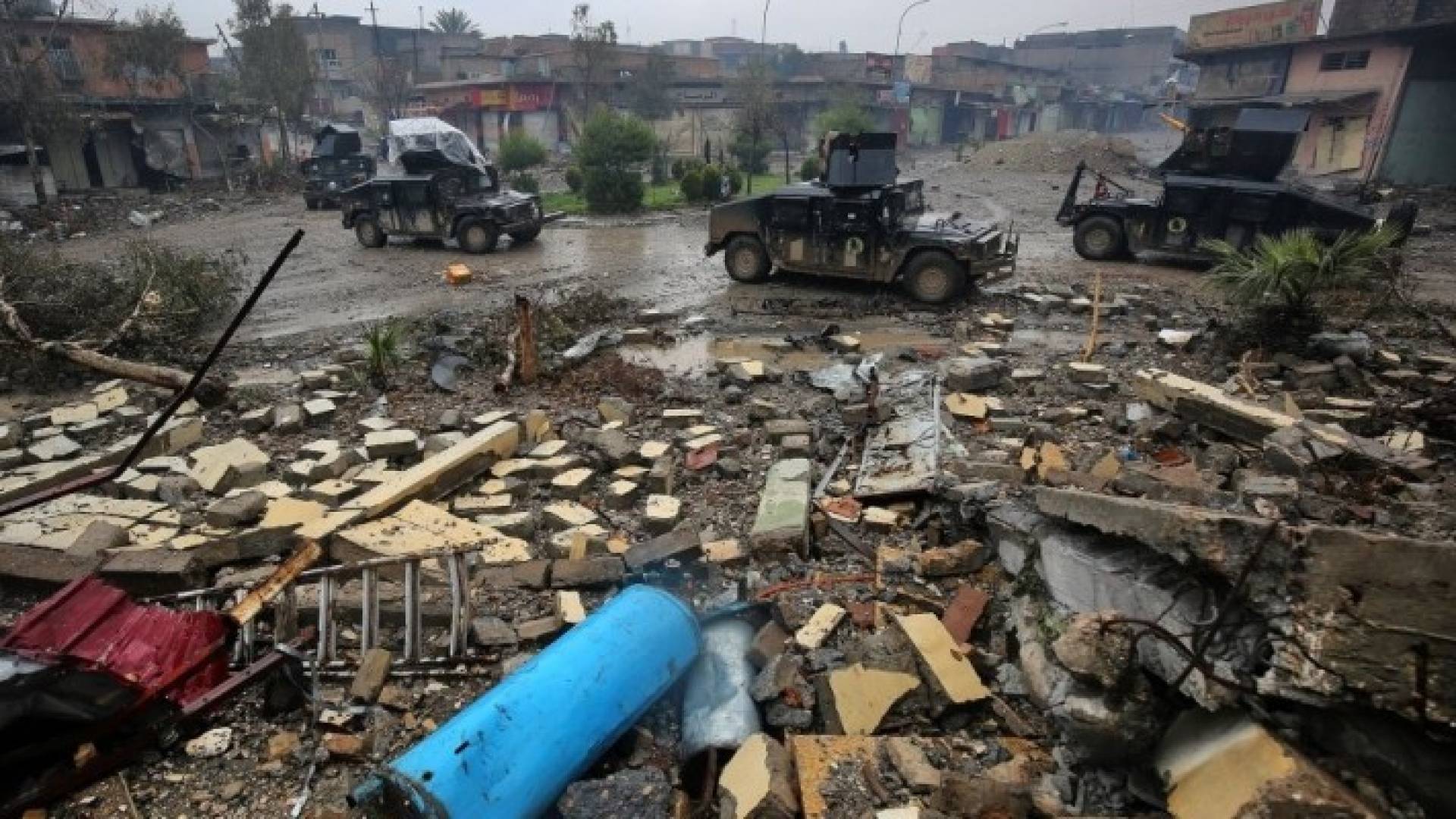 صورة من مجزرة في الموصل