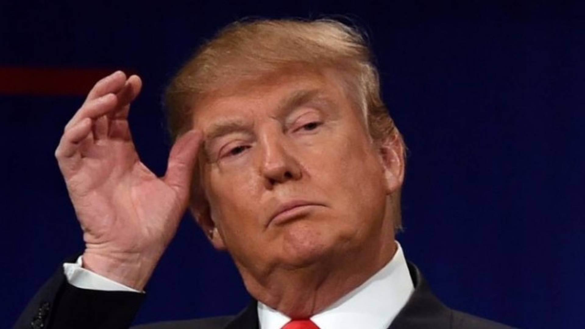 الرئيس الامريكي دونالد ترامب 