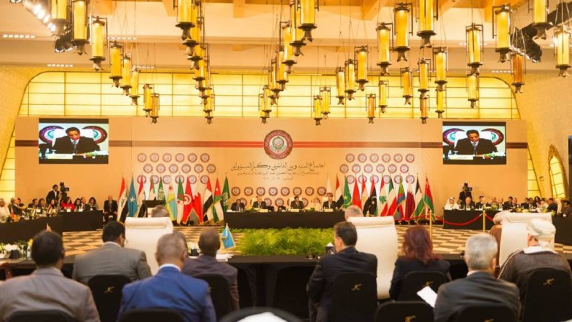 صورة من اجتماع المندوبين الدائمين وكبار المسؤولين للإعداد لاجتماع وزراء الخارجية التحضيري