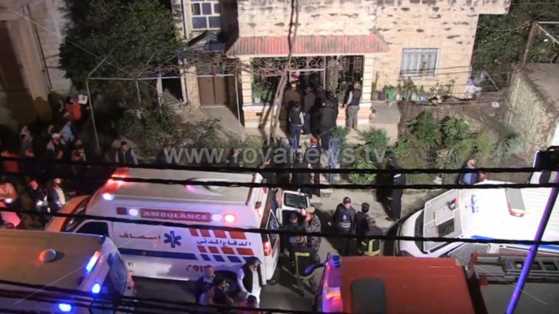 صورة من موقع الجريمة 