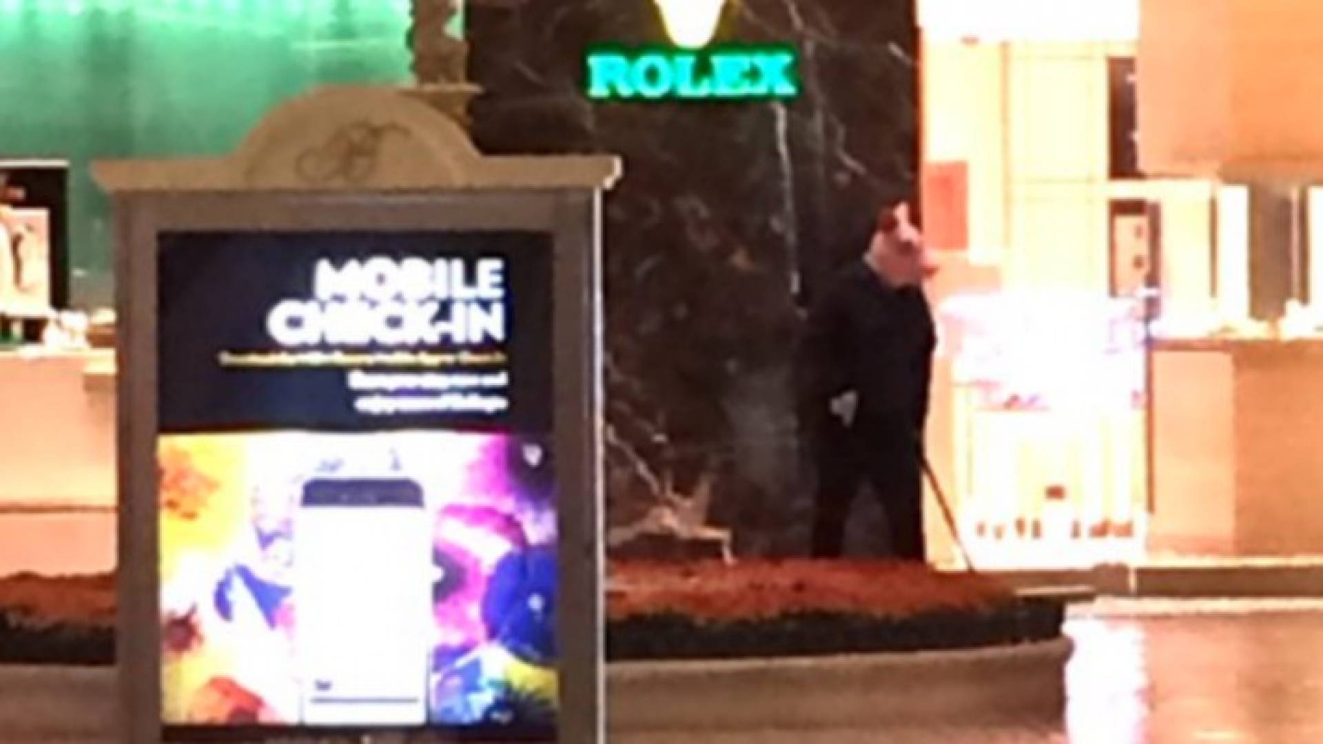 الخنزير المسلح أثناء عملية السطو