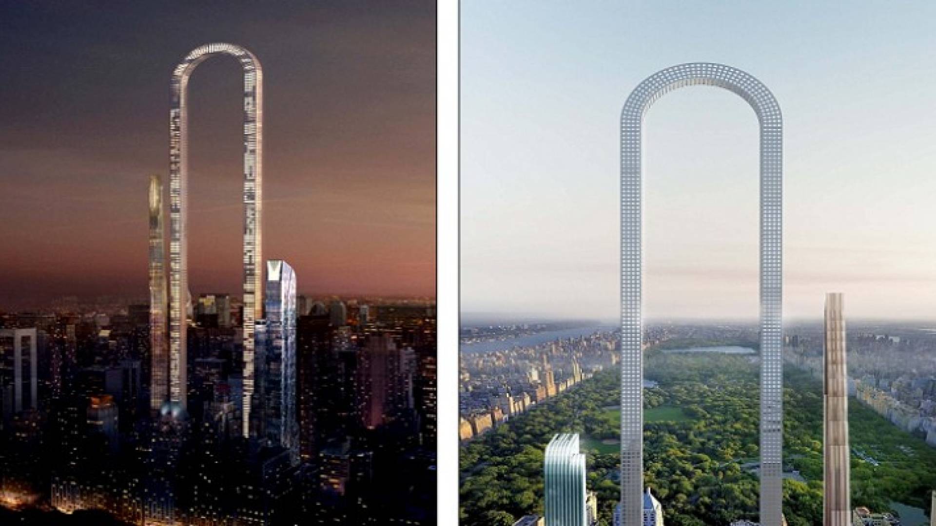 الكشف عن "أعلى مبنى في العالم" على شكل حرف U في نيويورك