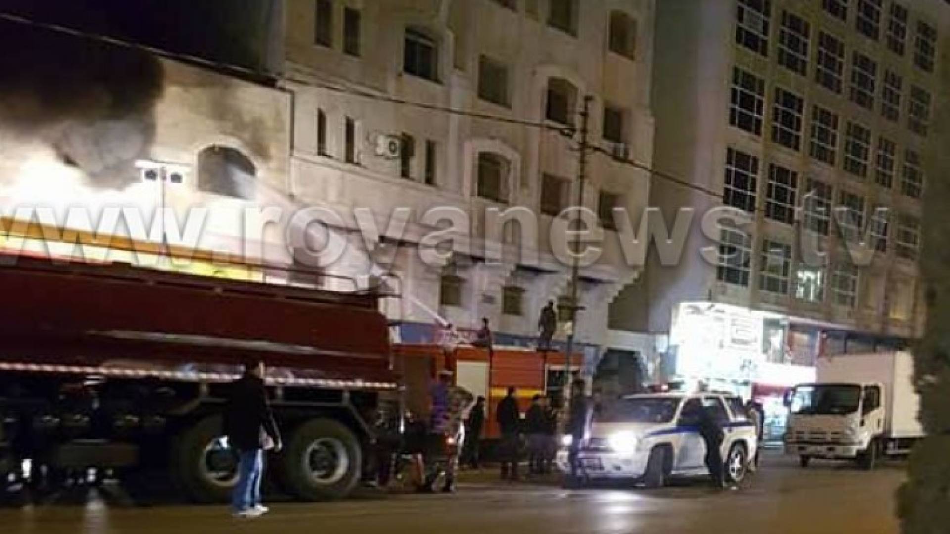 الصورة من موقع الحادثة