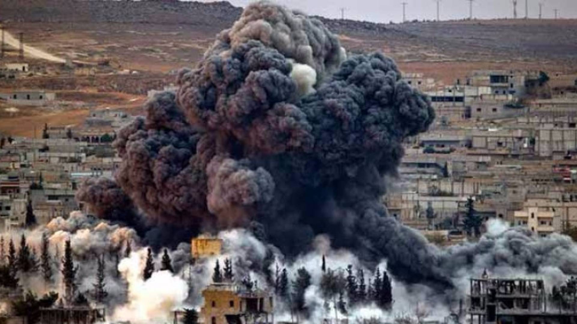 غارات على الموصل - ارشيفية 