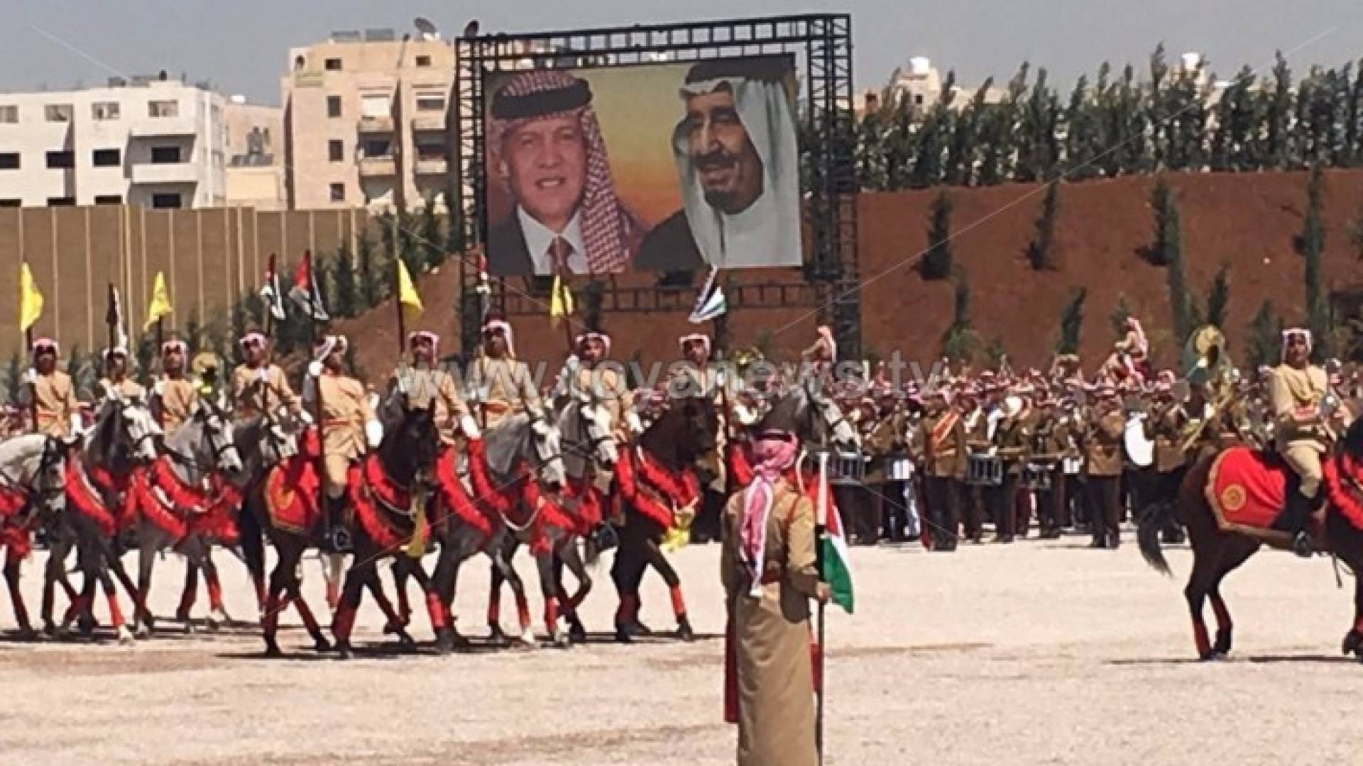 جانب من الاستعراض عسكري