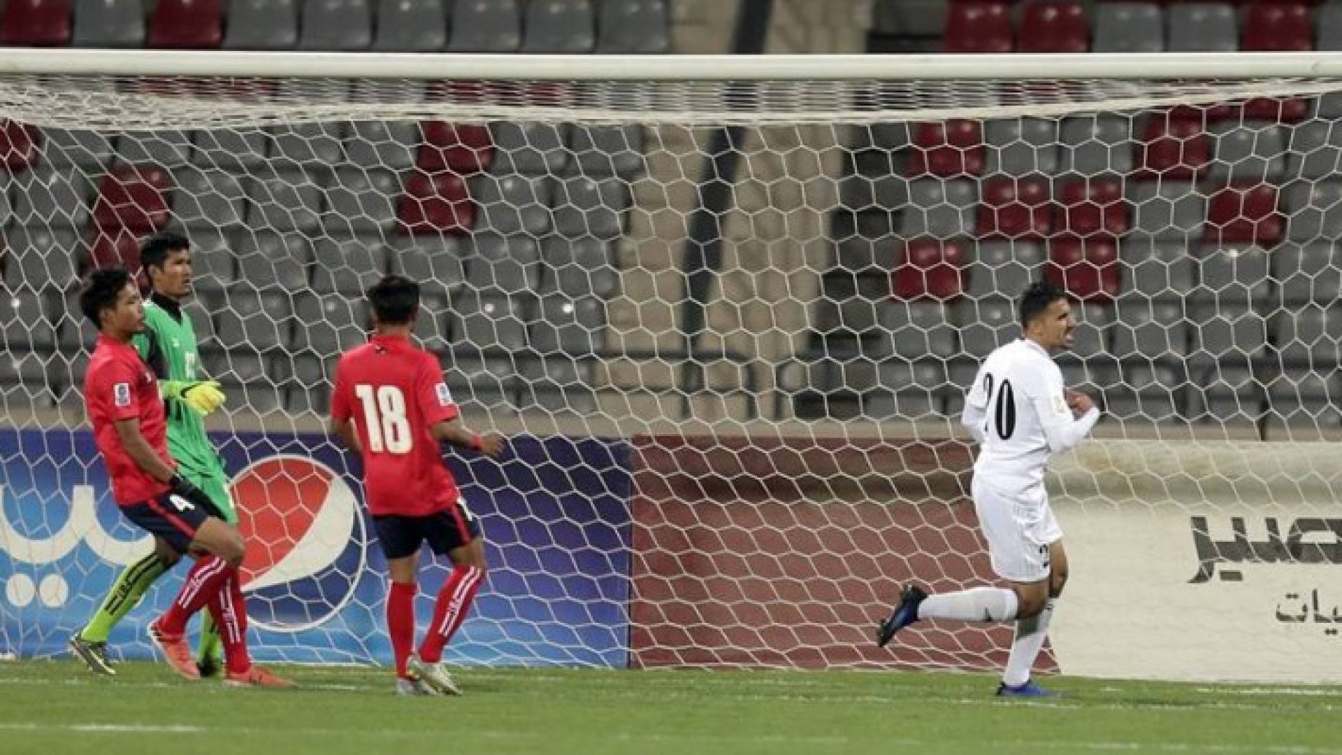 جانب من المباراة