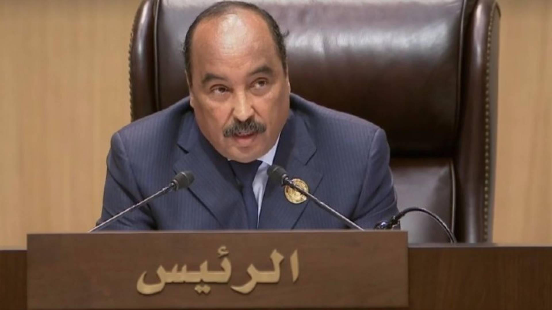 الرئيس الموريتاني محمد ولد عبد العزيز