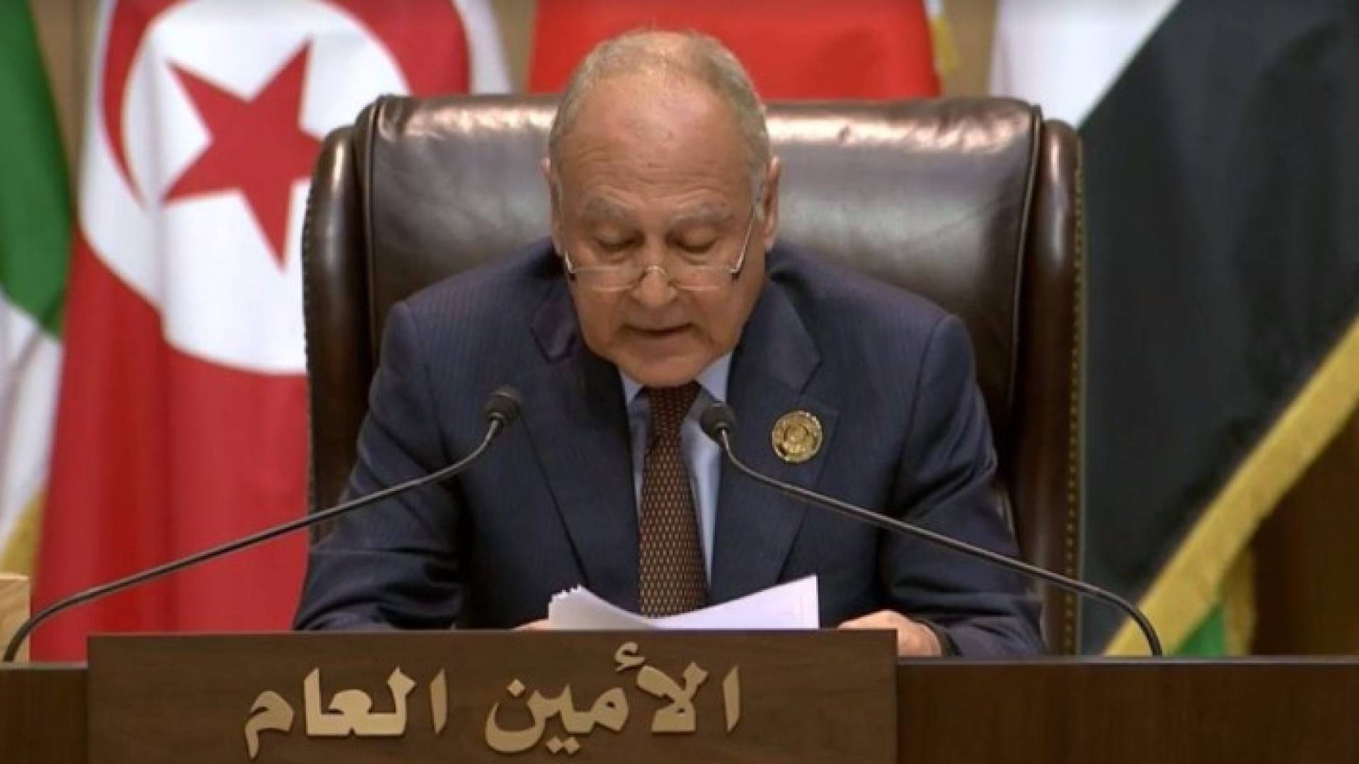 الأمين العام لجامعة الدول العربية أحمد أبو الغيط