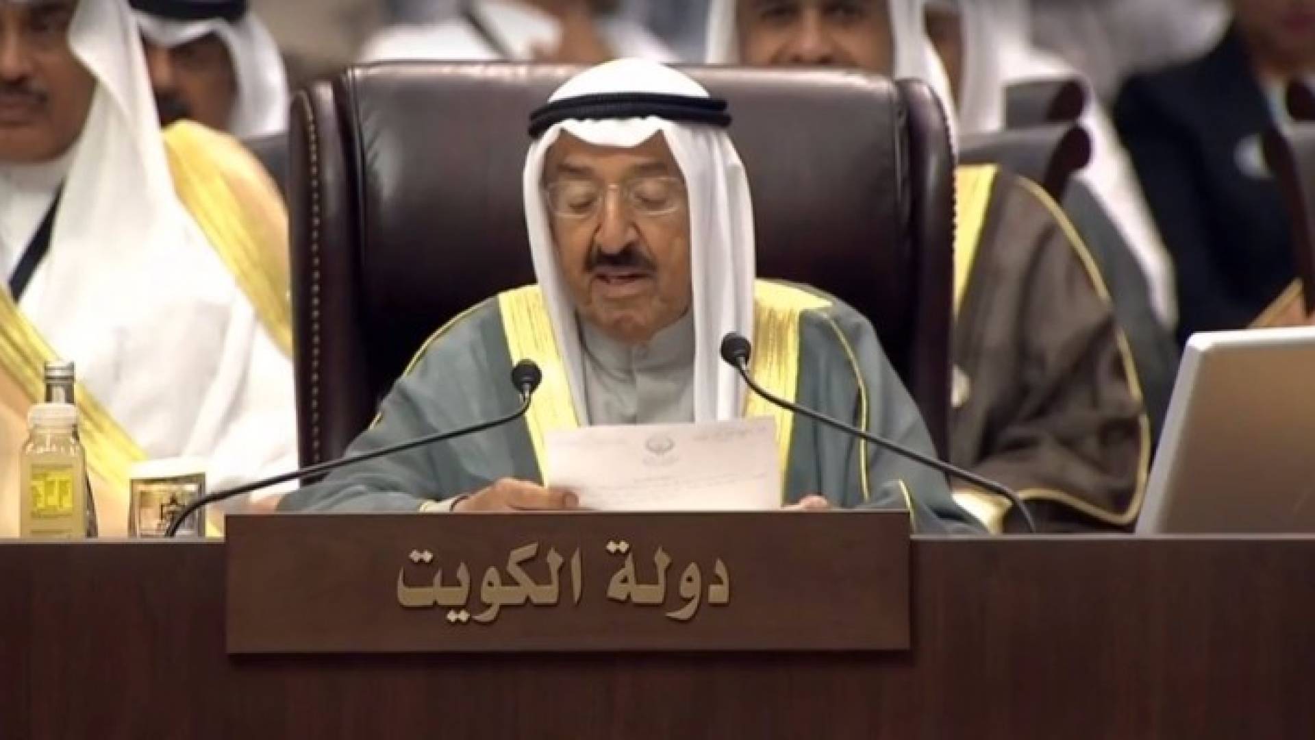 أمير دولة الكويت الشيخ صباح الجابر الصباح