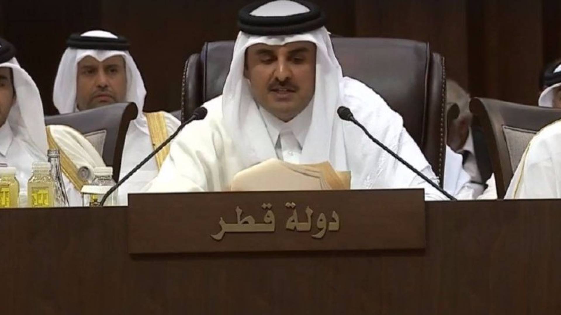 أمير دولة قطر الشيخ تميم بن حمد آل ثاني