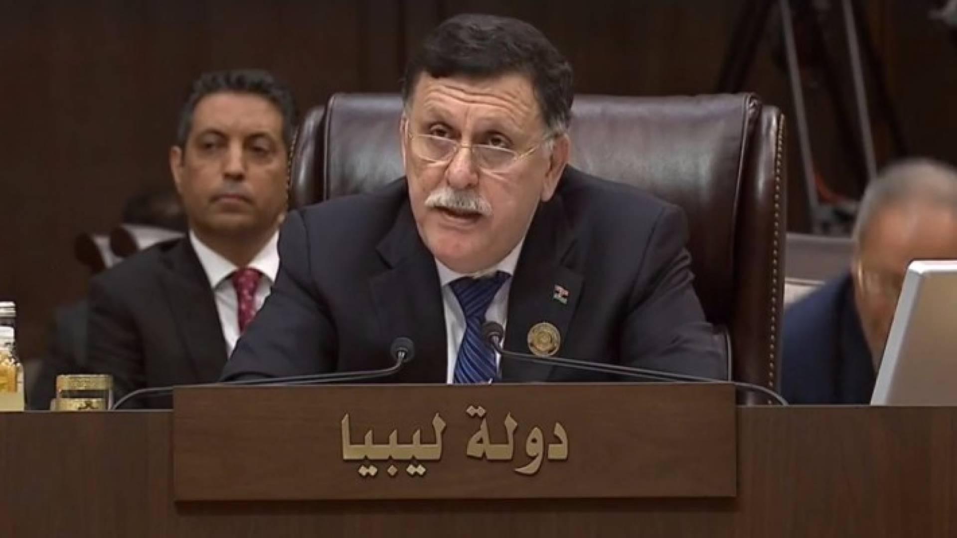 رئيس المجلس الرئاسي لحكومة الوفاق الوطني الليبي فايز السراج