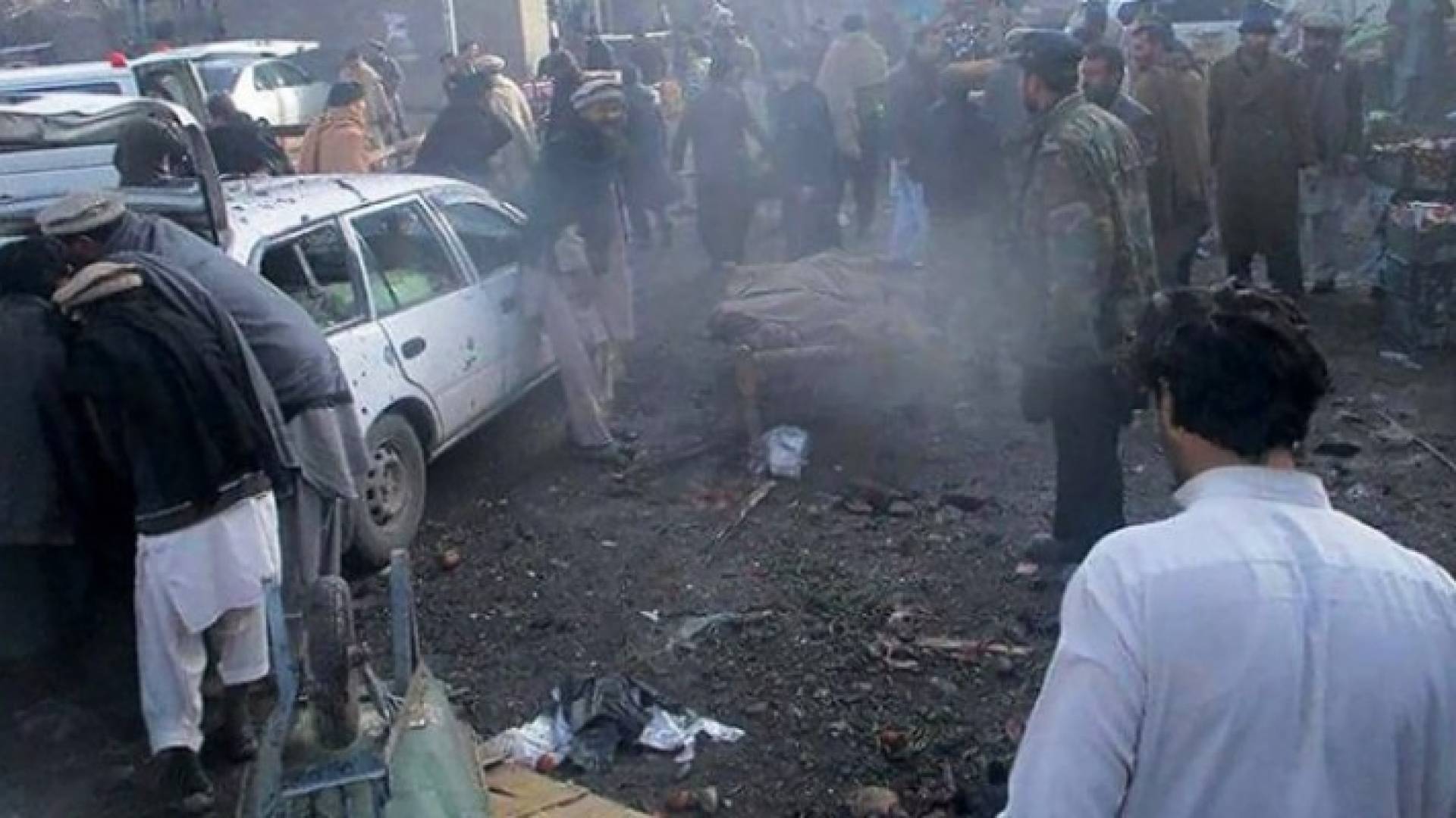 ارشيفية لإنفجار في مدينة باراتشينار الباكستانية