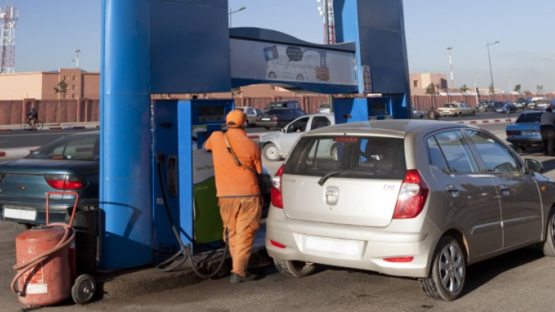 محطة وقود في المغرب 