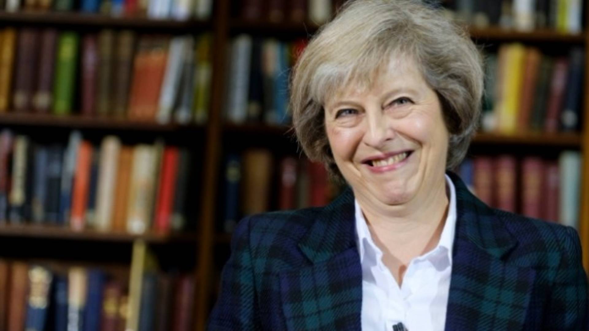 رئيسة الوزراء البريطانية تيريزا ماي