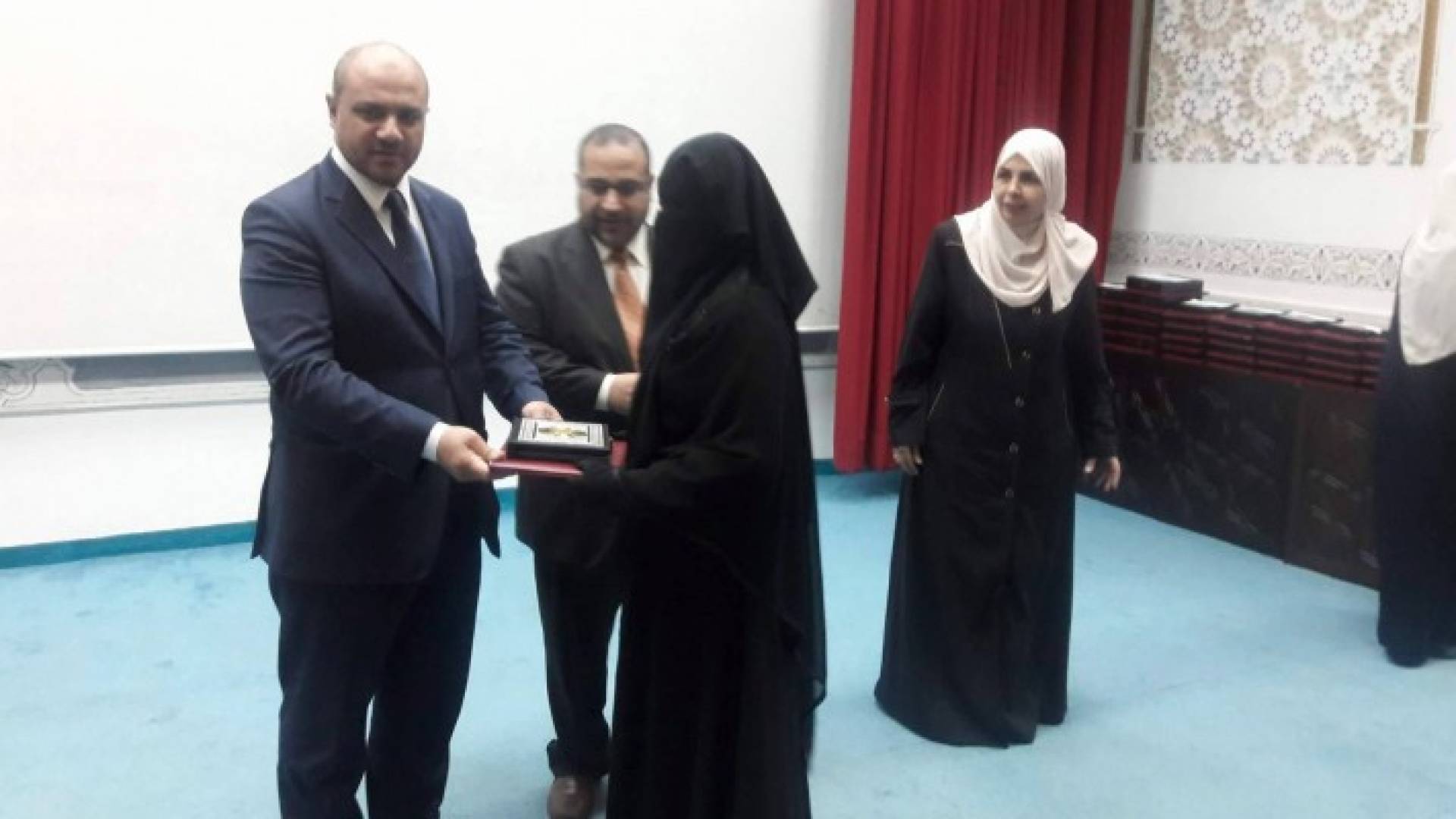 من حفل التكريم