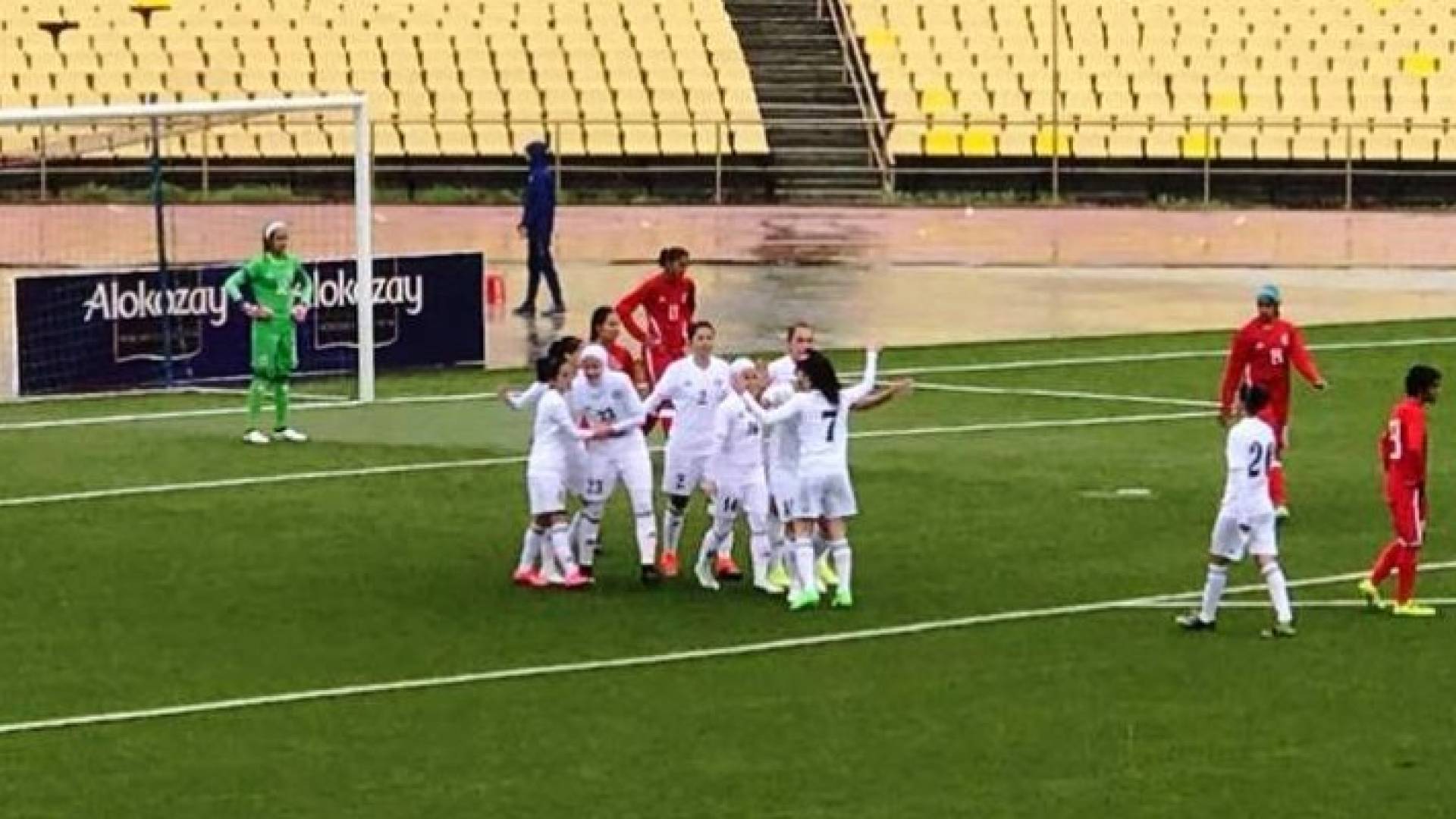 جانب من المباراة