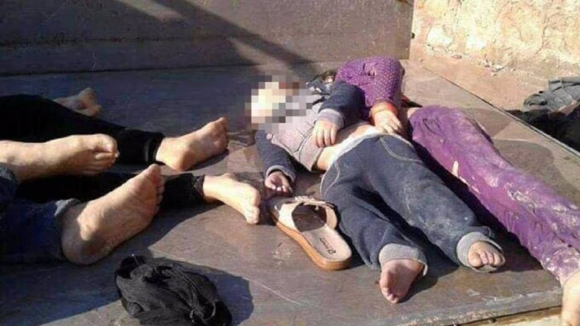 جانب من المجزرة 