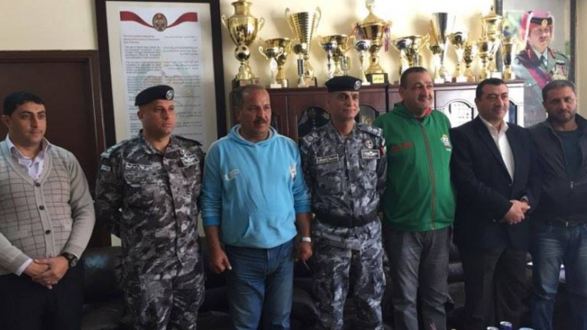 الدرك يجتمع مع رؤساء روابط الفيصلي والوحدات
