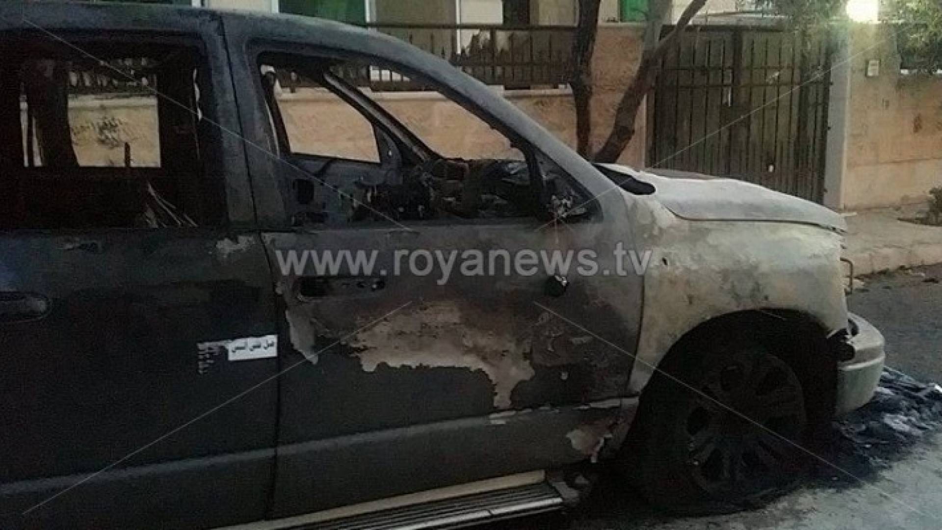 جانب من الحريق