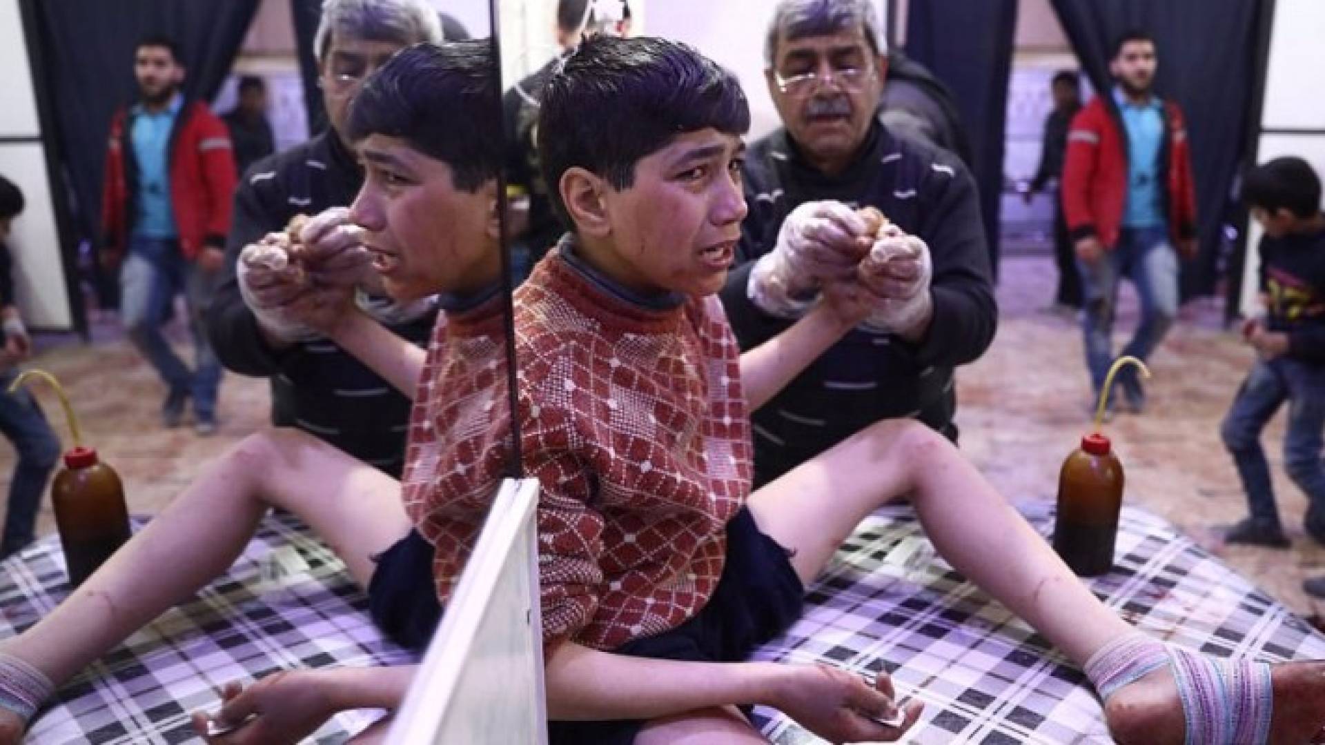 قتلى غالبيتهم من الأطفال بهجوم كيماوي في إدلب السورية