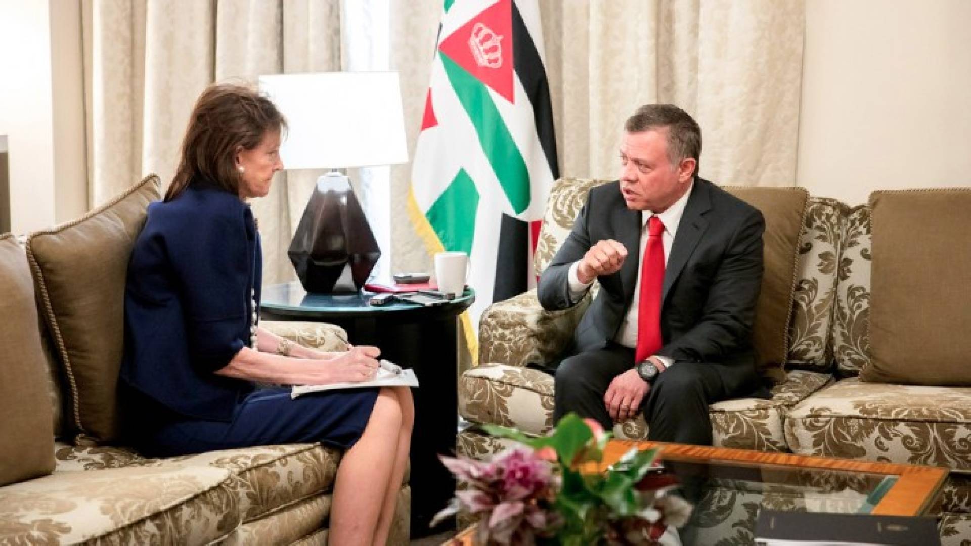 مقابلة جلالة الملك مع صحيفة الواشنطن بوست الأمريكية