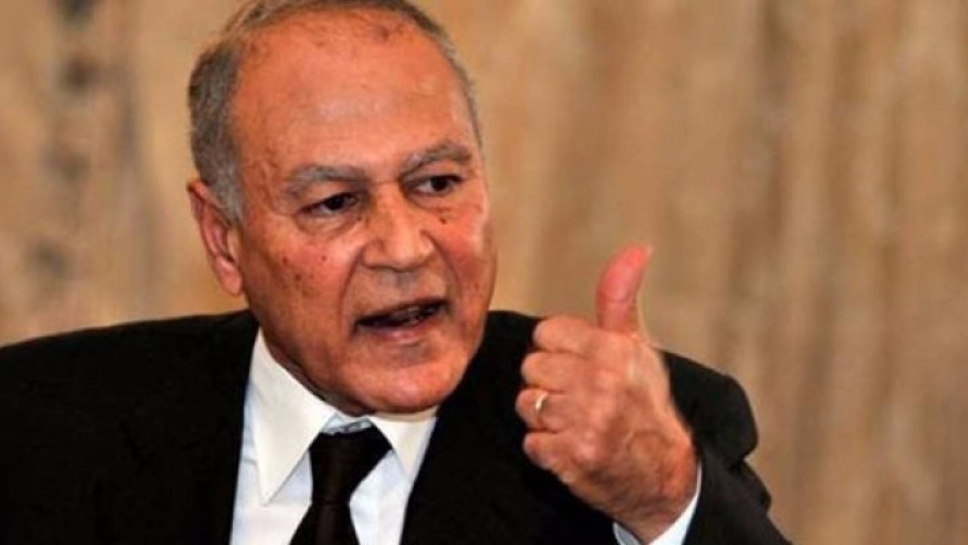 الأمين العام للجامعة العربية احمد أبو الغيط