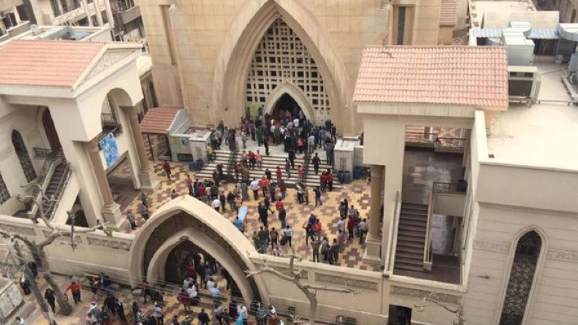 كنيسة مار جرجس بمدينة طنطا المصرية