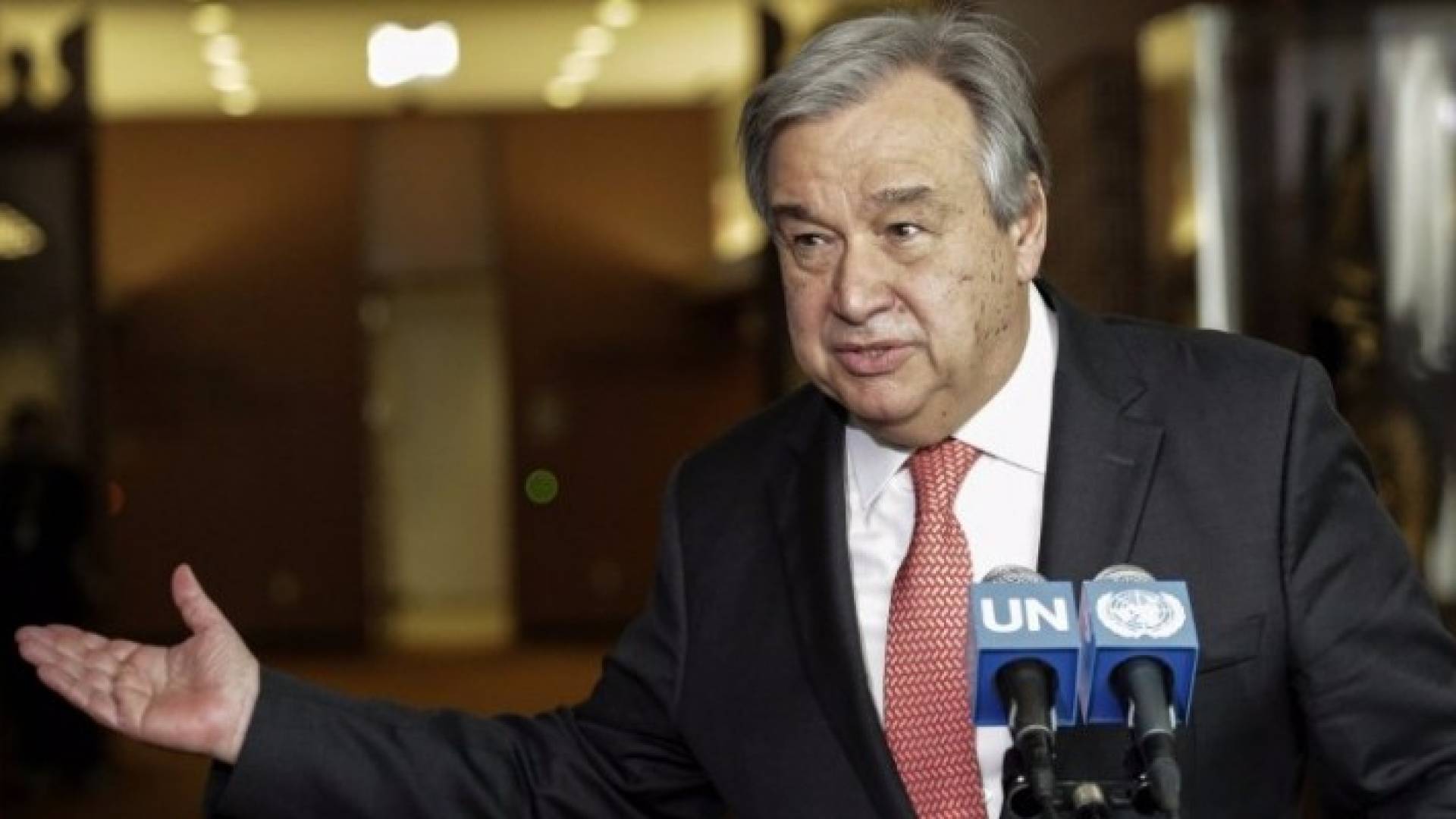 امين عام الامم المتحدة انطونيو غوتيريس