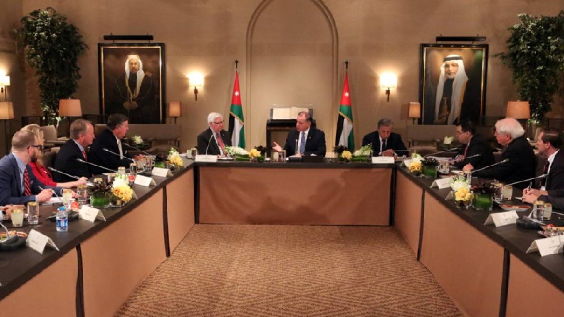 الصورة خلال اللقاء