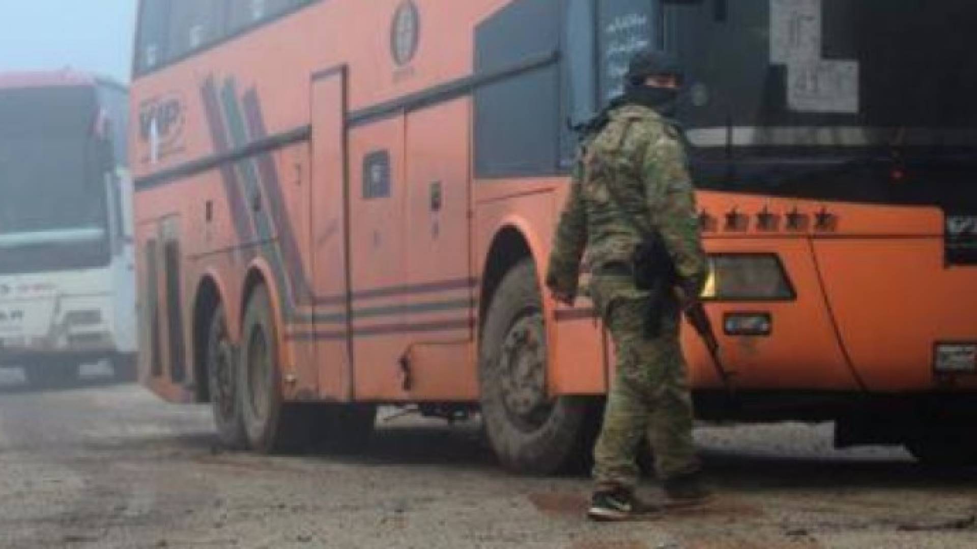 التفجير استهدف حافلات خلال عملية الإجلاء 