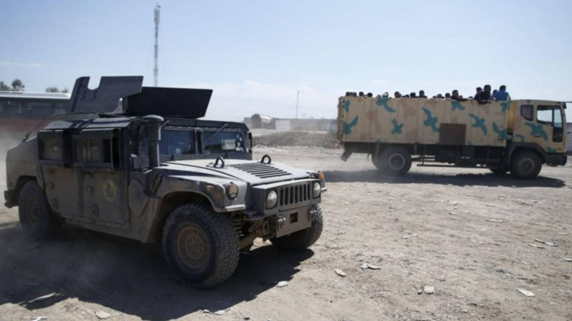  قوات عراقية في الموصل. أرشيف