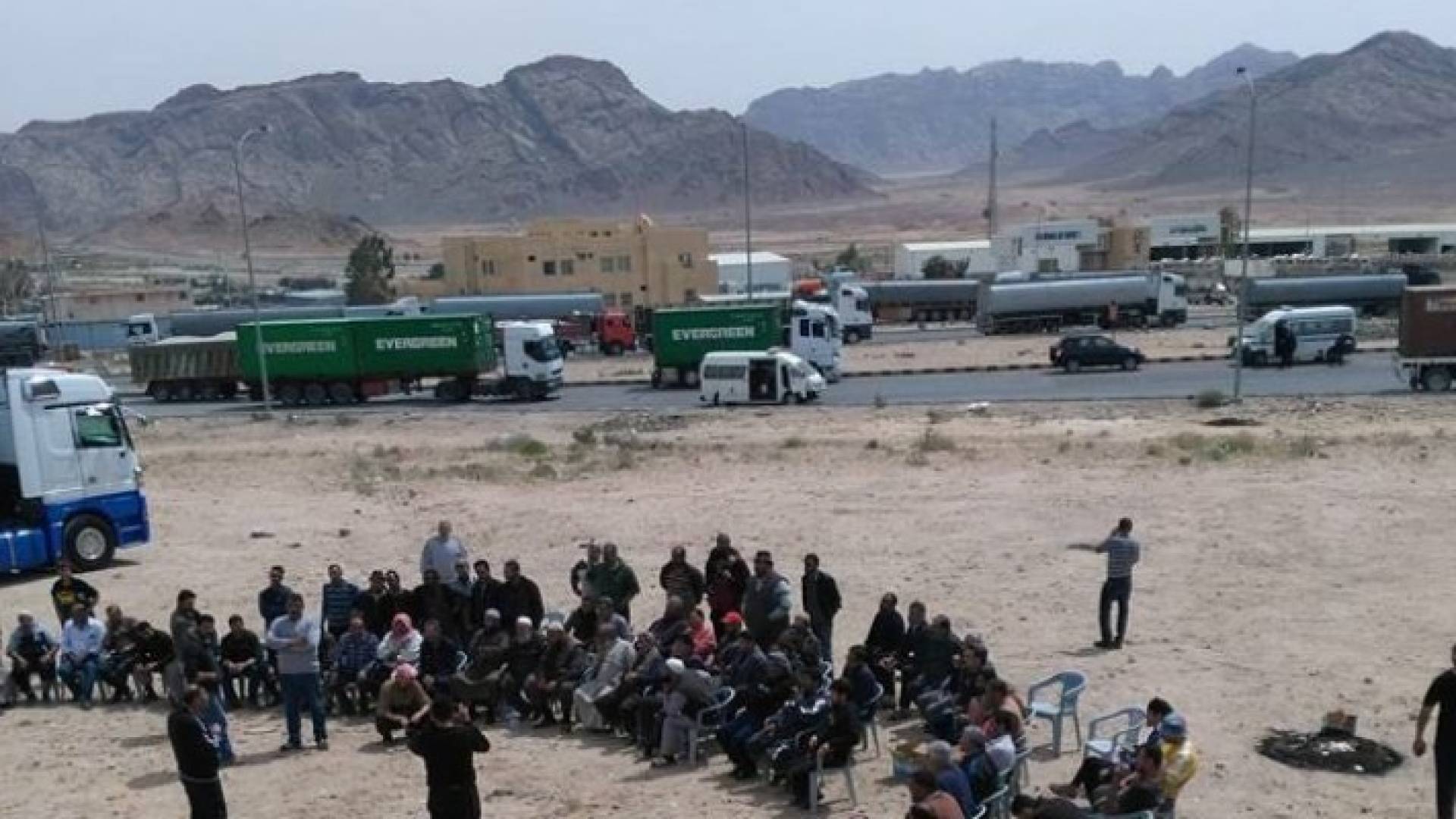 جاب من اعتصام صهاريج النفط في العقبة