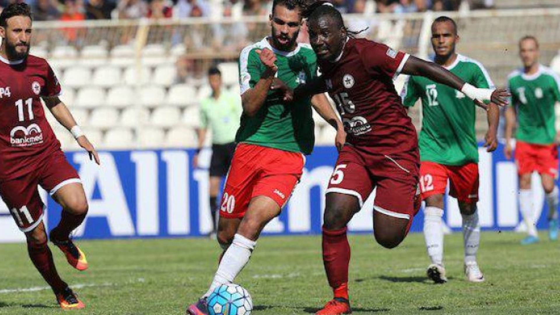 جانب من المباراة 