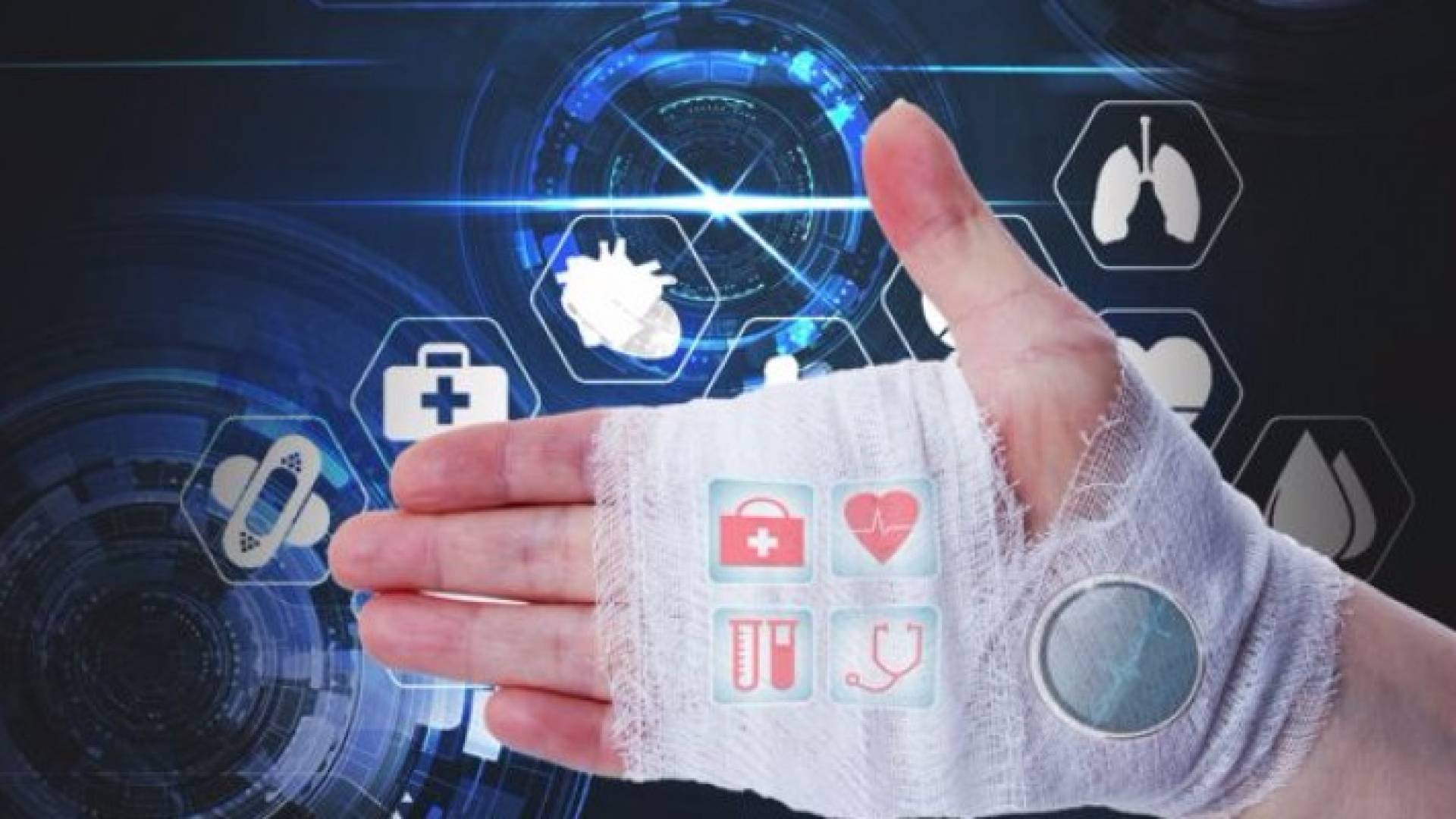 الضمادة الذكية 