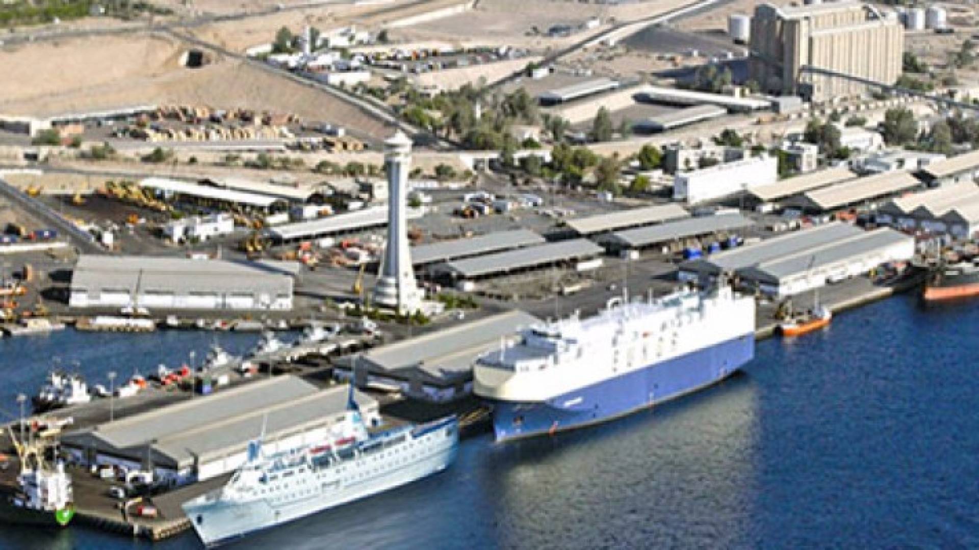 ارشيفية لميناء العقبة