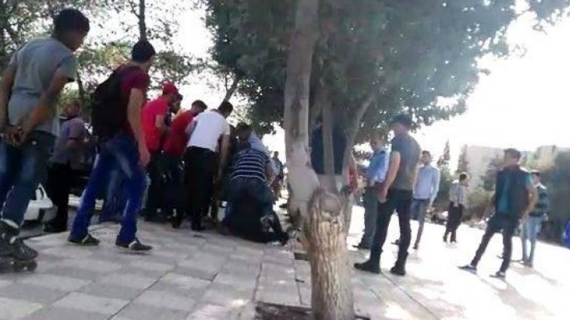 الصور من شهود عيان