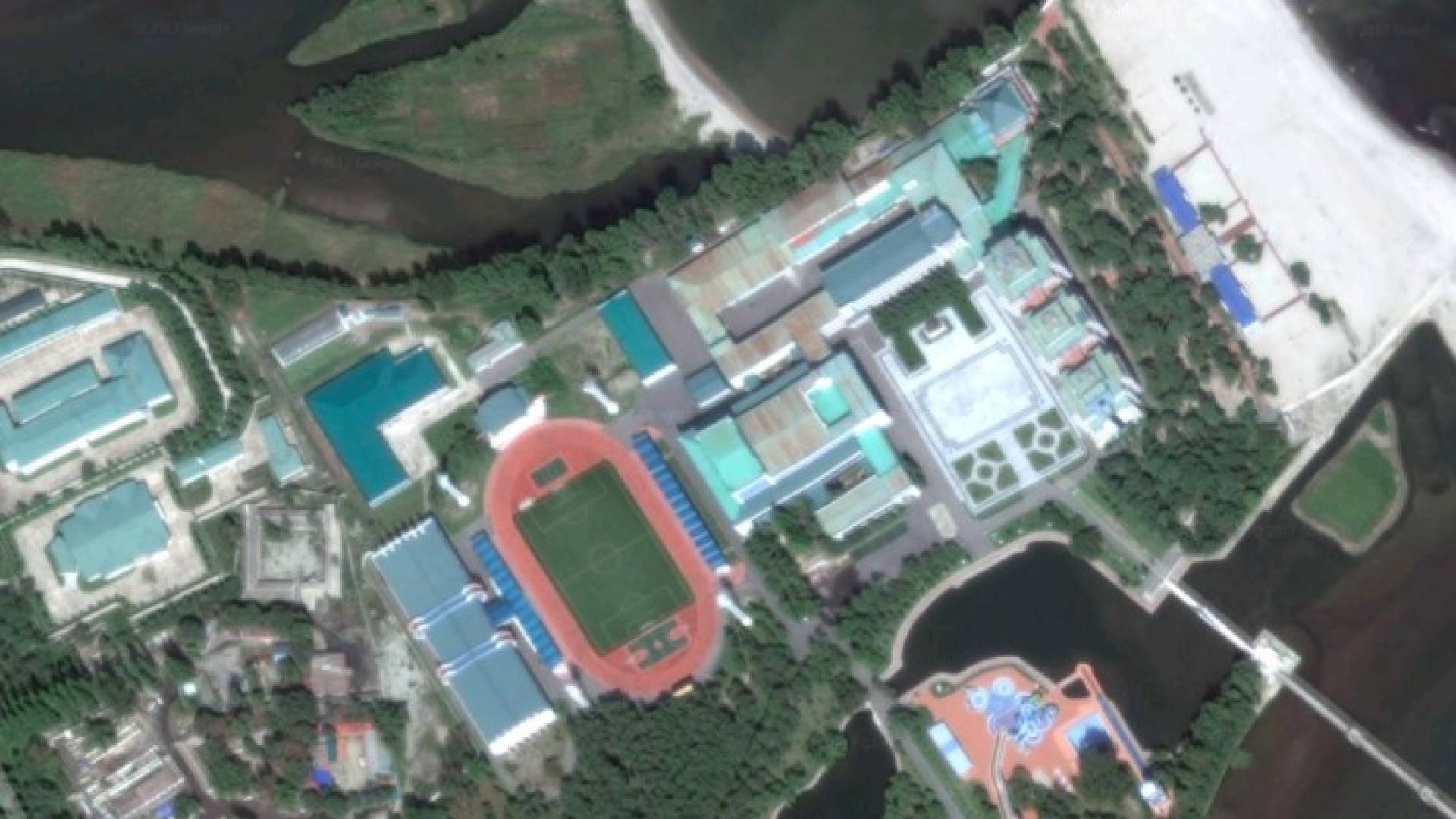 منتجع زعيم كوريا الشمالية