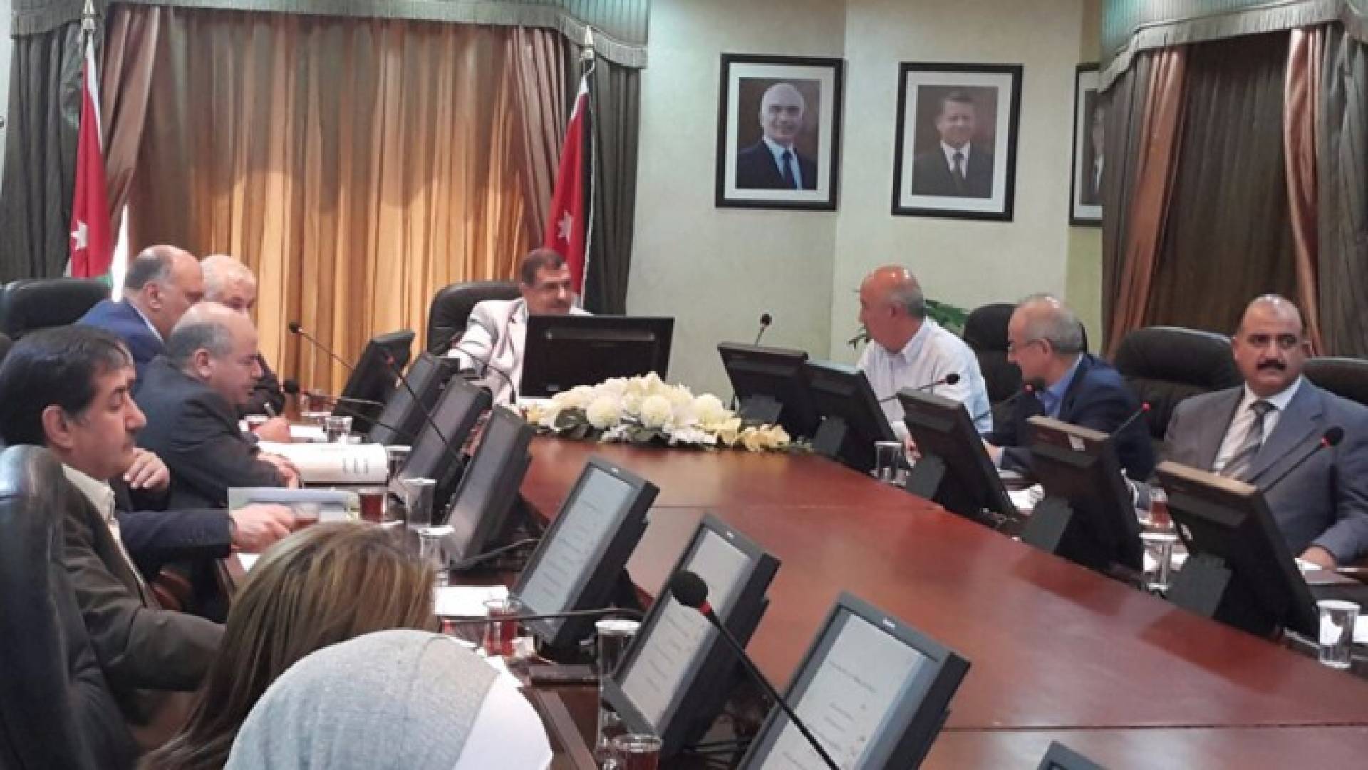 جانب من الاجتماع 