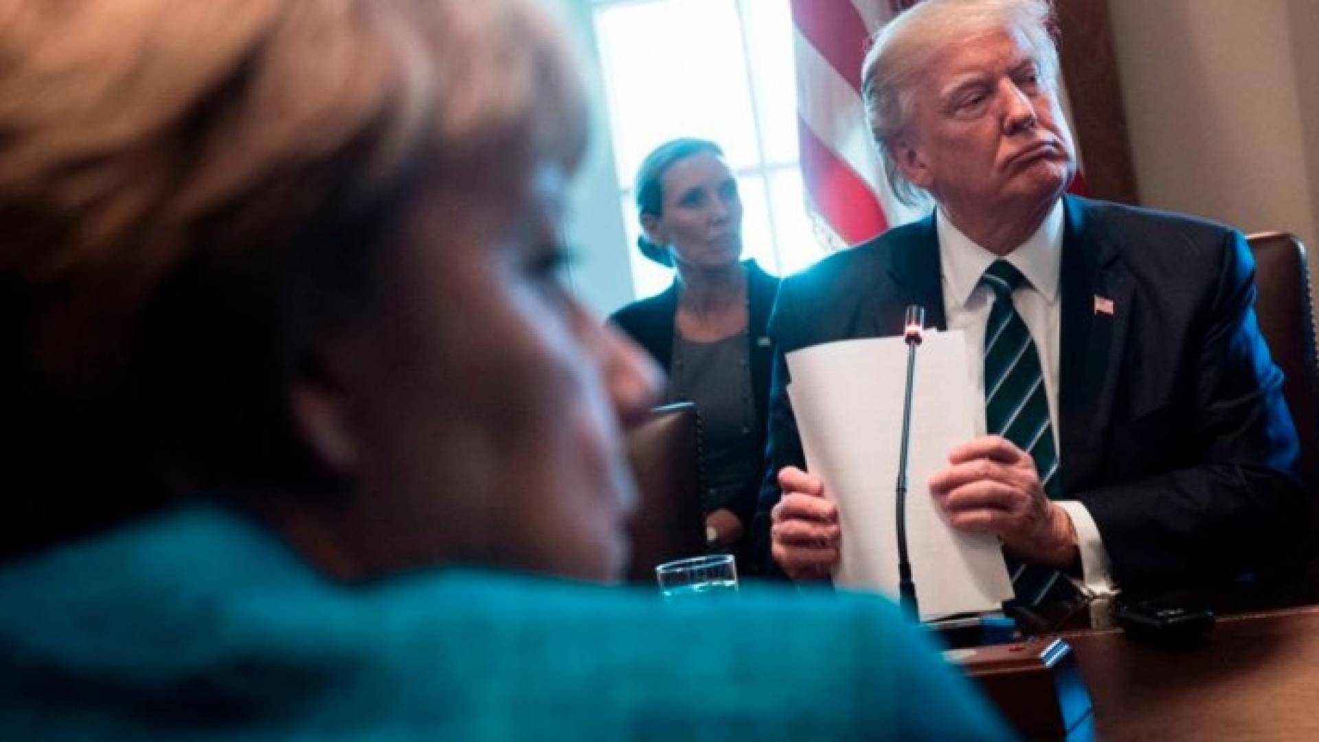 ميركل وترمب