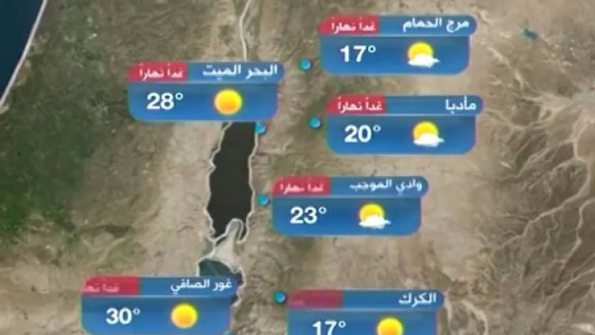 من النشرة الجوية