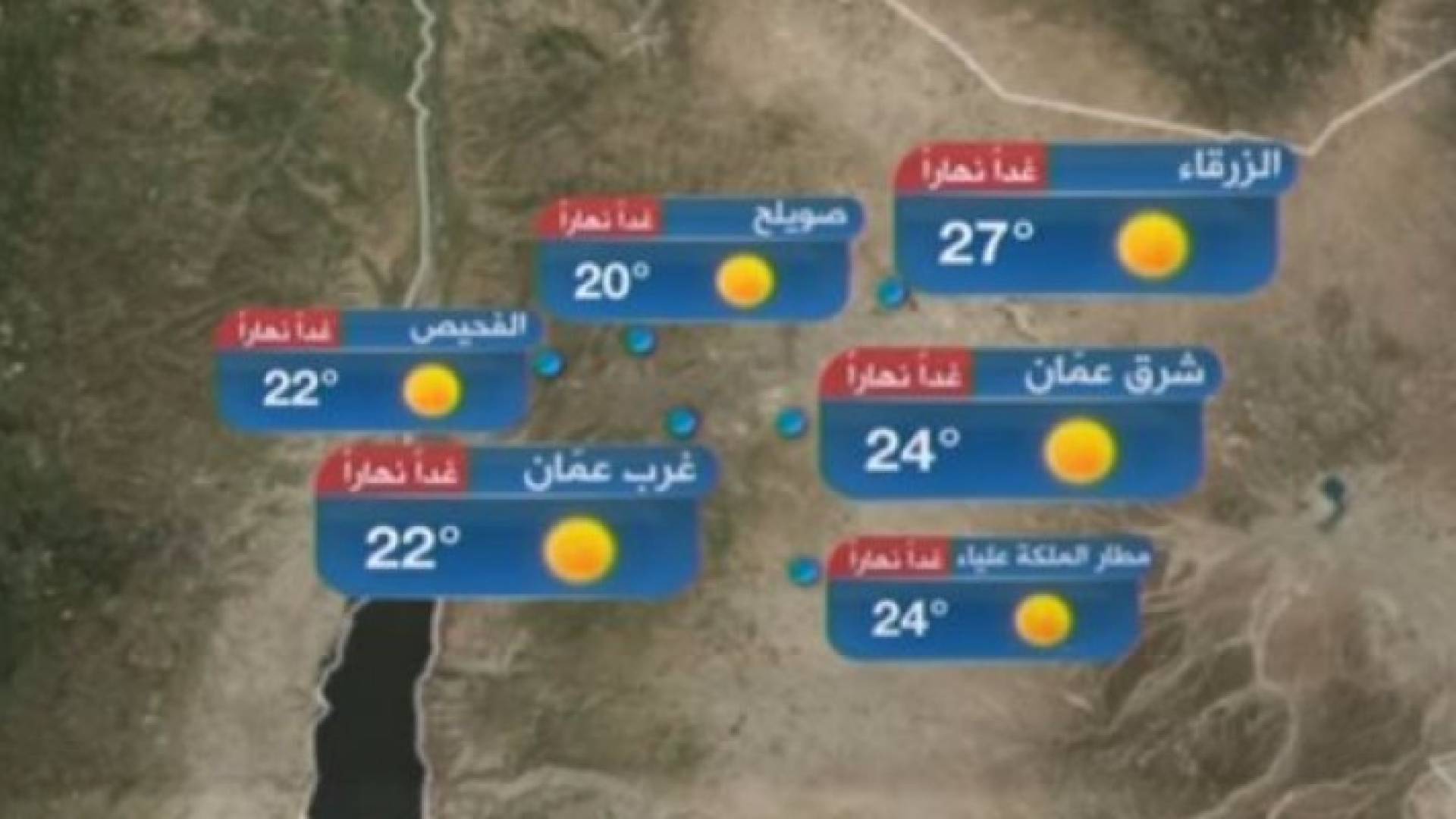 من النشرة الجوية