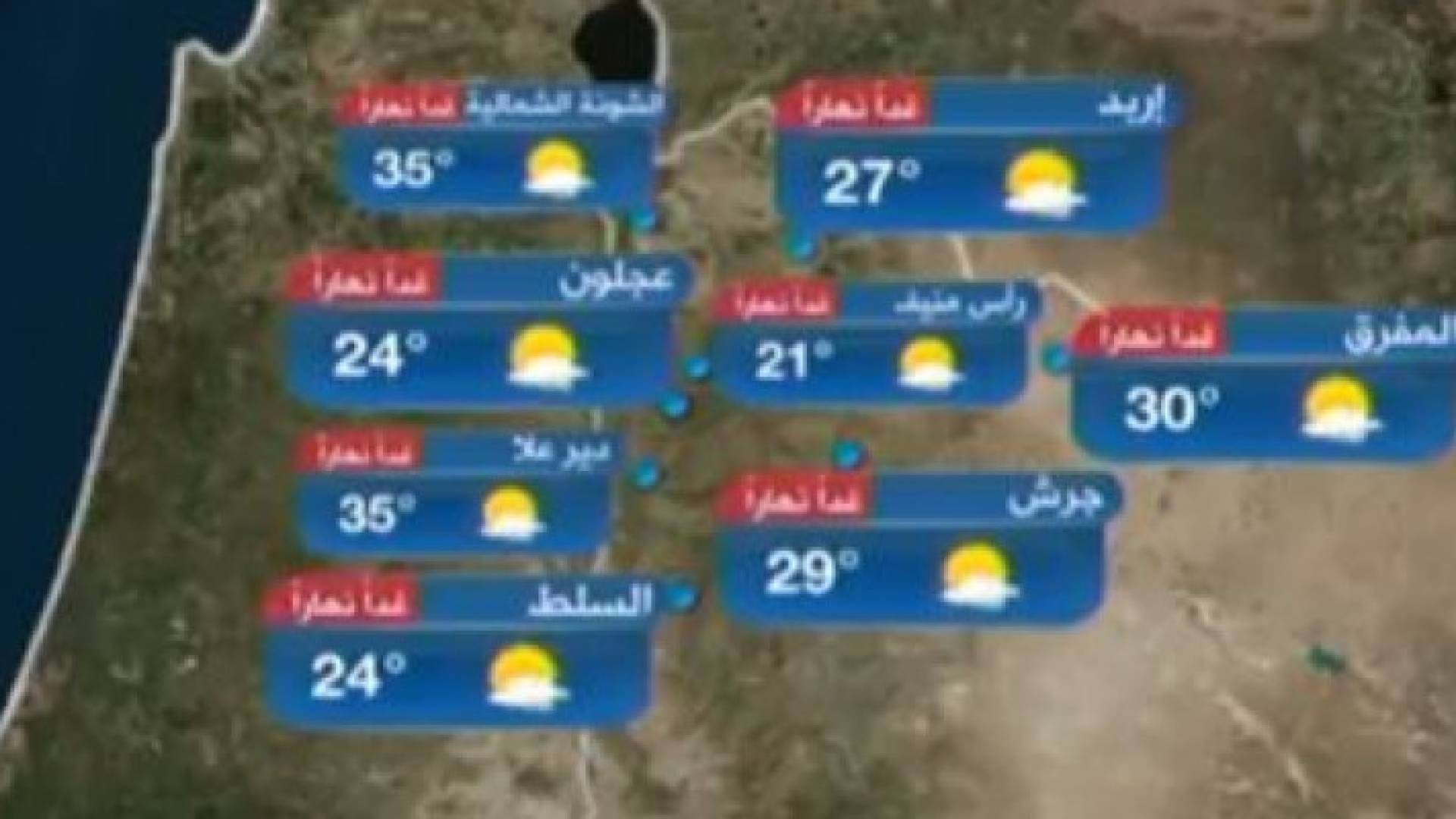 من النشرة الجوية