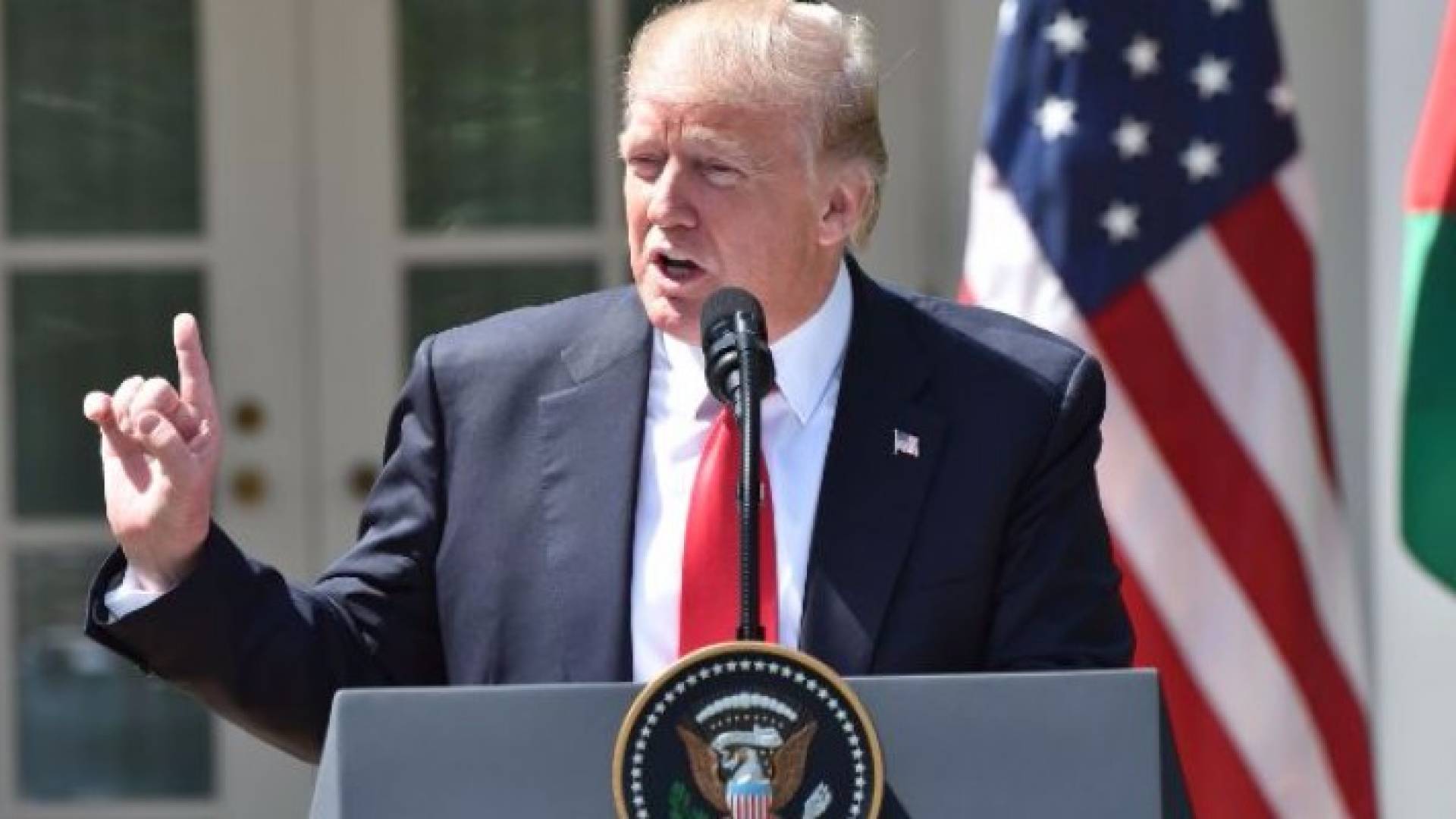 الرئيس الأمريكي دونالد ترمب
