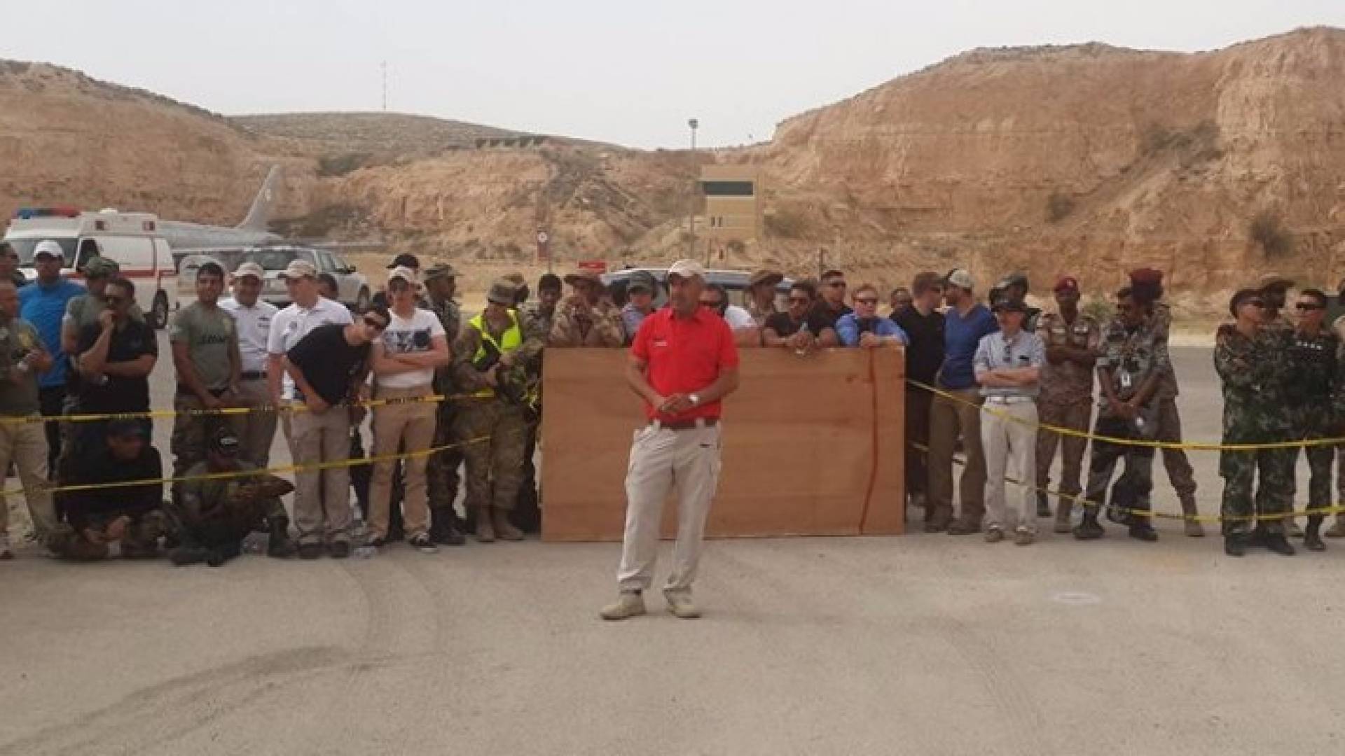 جانب من التمرين 