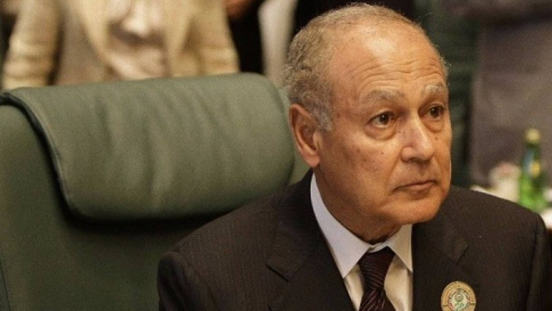 الامين العام لجامعة الدول العربية احمد ابو الغيط 